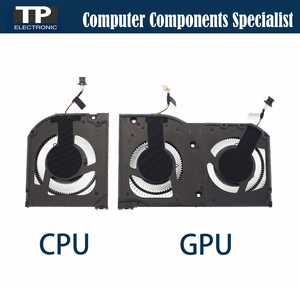 Laptop CPU GPU fan ND85C53 ND85C54 for ACER Predator Traitor 17x PTX17-71 N23Q10 - Imagem 1 de 2