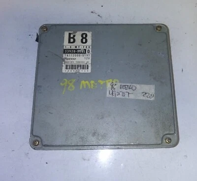 33920-50GL0 ecm ecu computer 1998 Chevrolet Metro - Image 1 of 4