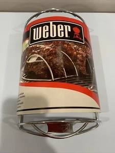 Weber Original RIB RACK Chrome Plated Steel Grill BBQ 6605 BRAND NEW - Picture 1 of 3