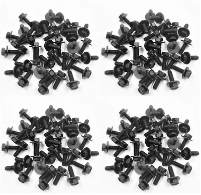¡80 TORNILLOS DE CUERPO! M6-1.0 x 20MM PARA CAMIONETA TOYOTA CAMRY COROLLA TACOMA TUNDRA ETC Foto 1 de 4