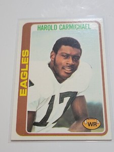 HAROLD CARMICHAEL  1978 Topps #379.  EAGLES - Nice Shape