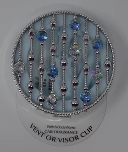 BATH & BODY WORKS STRIPED BLING GEMS SCENTPORTABLE HOLDER VENT VISOR CLIP CAR - Picture 1 of 6
