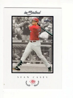 2004 Fleer Inscribed Sean Casey #20 Cincinnati Reds Free Shipping - Image 1 of 2