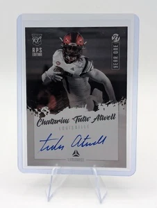 2021 Panini Luminance Tutu Atwell Rookie Auto #YS-CA Los Angeles Rams - Picture 1 of 4