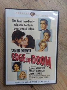 WARNER BROS. ARCHIVE COLLECTION "EDGE OF DOOM" DVD- NTSC REGION 1. EX+ - Picture 1 of 3
