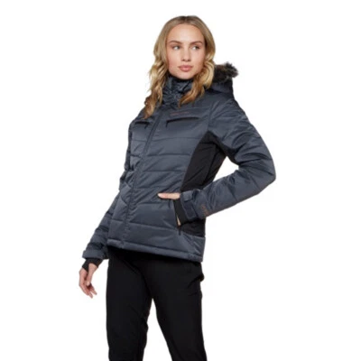 Protest Aspen Damen Ski und Snowboardjacke (grau) - Bild 1 von 4