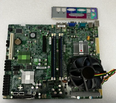 Supermicro X7SB3-NI015 Motherboard w/ 4GB RAM ,Intel Core 2 Duo E7400 @ 2.80GHZ - Image 1 of 4