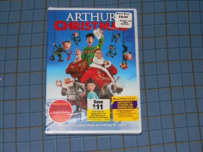 Arthur Christmas DVD Sarah Smith -W/ UV DIGITAL COPY-BRAND NEW, SEALED!! - Image 1 of 2