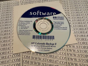 HP Colorado Backup II Backup Software CD  C4445-18000 - Picture 1 of 2