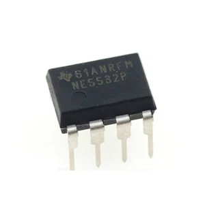 20Pcs NE5532P NE5532 DIP-8 Dual Low Noise Op-Amp TI IC - Picture 1 of 4