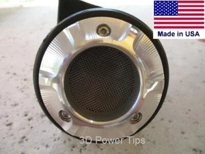 3D POWER TIP EXHAUST POLARIS PREDATOR OUTLAW 500 525 with SPARK ARRESTOR SCREEN - Picture 1 of 8