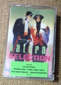 FACTORY SEALED Natural Selection SELF-TITLED 1991 R&B CASSETTE W/Sticker - Picture 1 of 2