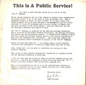 ANDY WILLIAMS--PROMO ONLY TITLE SLEEVE+45-(EXERCISE YOUR PEROGATIVE)--PS--PIC-- - Picture 1 of 5