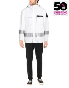 UVP781€ PAUL & SHARK YACHTING Jacke Gr. L weiß 20K TYPHOON reflektierend Kapuze - Bild 1 von 6