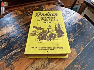 CAJA DE LIBROS, INSTRUCCIONES DE JINETES INDIOS, estilo vintage. Gran regalo de motociclista. Talla 2 - Imagen 1 de 10