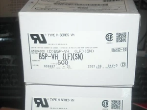 500 PCS B5P-VH(LF)(SN) 5 PIN JST Solderless Terminals Header 3.96mm 5 Way ROHS - Picture 1 of 1