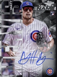 [DIGITAL] Topps Bunt - Matt Mervis - In the Name 23 S1 - Signature - Picture 1 of 1