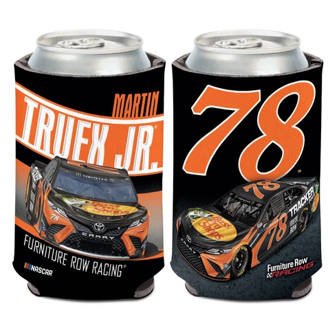 Martin Truex Jr. Bass Pro Shops Can Cooler 12 oz. NASCAR Koozie Cover