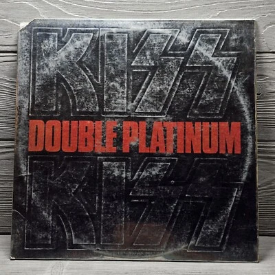 Kiss ‎Double Platinum Vinyl Record 1978 Double LP  - Image 1 of 4