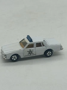 Vintage 1980 ERTL Dukes of Hazzard Sheriff Rosco Pontiac Bonneville Police Car - Picture 1 of 7