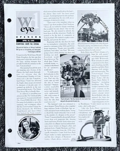 Cronometrador ExtraTERRORestrial ALIEN MEETING 1995 W D Abreojos TOMORROWLAND - Imagen 1 de 23