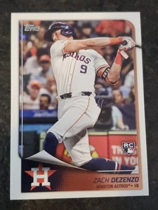 2025 Topps Flagship Collection Zach Dezenzo RC Houston Astros #39 - Picture 1 of 2