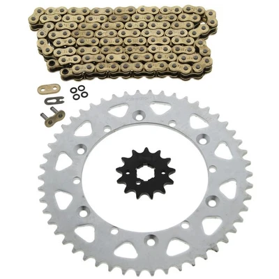 Cadena y piñón de anillo tórico de oro Yamaha YZ250 1987-1990, 1994-1998 13/50 114 L Foto 1 de 4