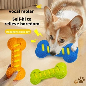 Pet Toy Teething Bone Interactive Stick Puppy Chewing 2025 Toy Teeth g M3Z5 - Picture 1 of 25