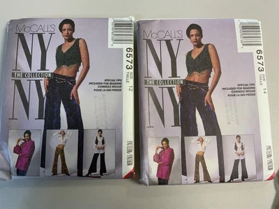 McCalls New York the Collection Pattern 6573 size 12 or 14 uncut - Image 1 of 2