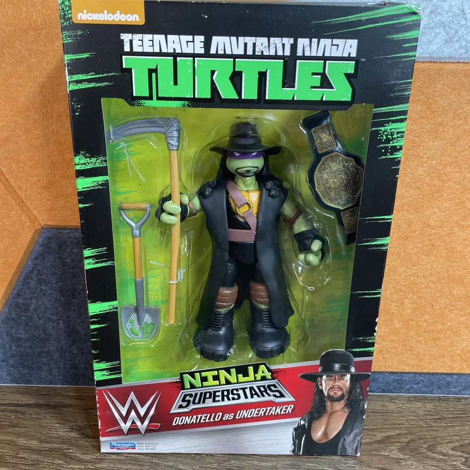 Mutant Ninja Turtles Superstars Donatello as Undertaker WWE 2016