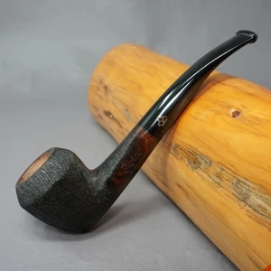 Brigham 026 Wire Rusticated Acorn Estate Briar Tobacco Pipe Italy - Bild 1 von 17