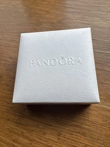 Pandora 925 Barrel Clasp Rare Retired Bracelet 7.5" w/ Baby Boot Charm NOS Boxed - Picture 1 of 13