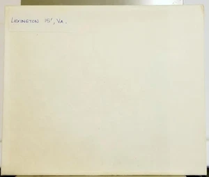 1950 Orig USGS Topo Map Lexington VIRGINIA Quad 15' 1:62500 Scouts Folded .a - Imagen 1 de 3