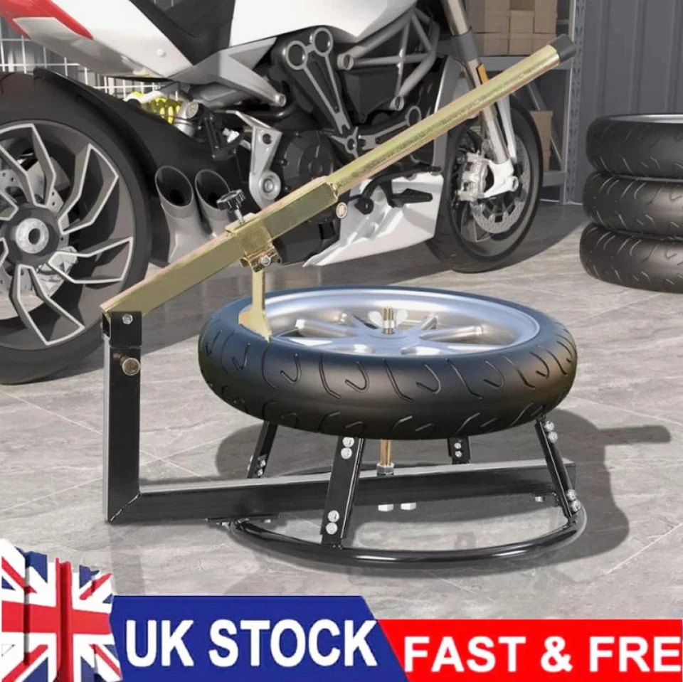 Mechanics Workshop Garage Motorcycle Tyre Bead Breaker Motorbike Tyre Changer UK - Image 1 of 4
