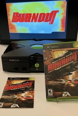 Burnout Revenge (Microsoft XBOX, 2005) CIB Complete Manual Not Included - Image 1 of 4