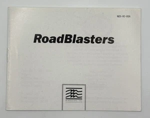 RoadBlasters Manuale Originale (Nintendo | NES) (Autentico) - 1990 - Foto 1 di 9