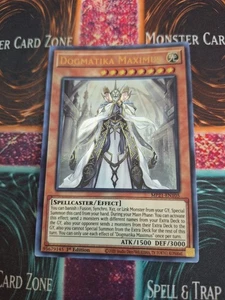 Yugioh Dogmatika Maximus MP21-EN105 Ultra Rare 1st Edition Near Mint - Picture 1 of 4