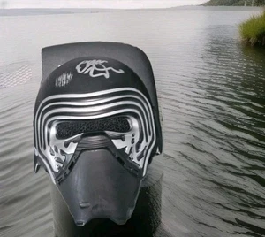Kylo Ren Adam Fahrer signierte Star Wars Film Maske Helm - Beckett BAS COA - Bild 1 von 7