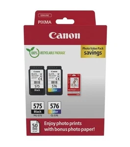 Canon Original PG-575 and CL-576 inks lot - Picture 1 of 10