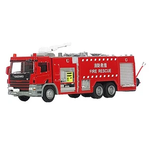 1/50 For KDW Water Tank Truck Fire Rescue Vehicle Model Restore Original Vehicle - Picture 1 of 7