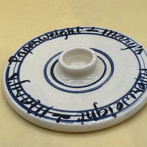 8" Mary’s Briefbeschwerer. Steinzeug, handgefertigt - Bild 1 von 4