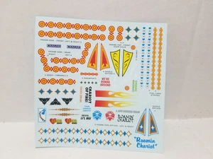 Roamin Chariot DECAL SHEET aus 1:25 AMT Modellbausatz DECALS - Bild 1 von 3