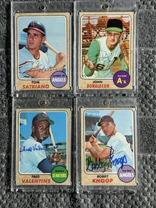 Topps Baseball 1968 handsigniert. Bobby Koop #271, California Angels. - Bild 1 von 1