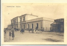 MONFALCONE FP VIAG 1930 STAZIONE ANIMATA BELLA
