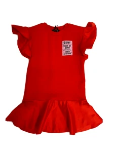 DKNY Kids Red Dress Size 8 Perfect for Special Occasions - Foto 1 di 6