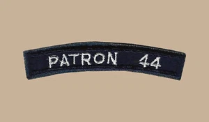 US Navy VP-44 Golden Pelicans PATRON Patrol Squadron UIM Rocker Tab (02-03) - Picture 1 of 1