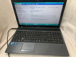 Acer Aspire 5733 Laptop 15.6 inch Intel i3 2.4 GHz 6 GB 160 GB Windows 7 - Picture 1 of 10