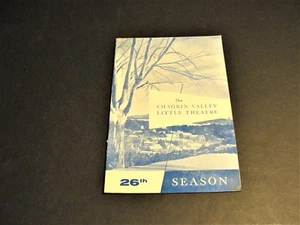 The Chagrin Valley, Ohio-Little THEATERPROGRAMM, 26., Saison 1956. RAR! - Bild 1 von 9