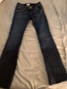 Hudson Womens Stretch Two Button Flare Jeans Size 28 - Picture 1 of 9