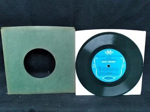 Bing Crosby Flexi-disc 7" 33 ⅓ RPM Single Sided Card backed Promo for LP 1966 - Picture 1 of 5